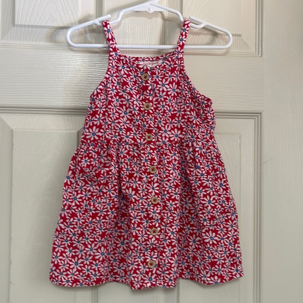 Cat & Jack size 2T sundress. Pockets on the front. So cute